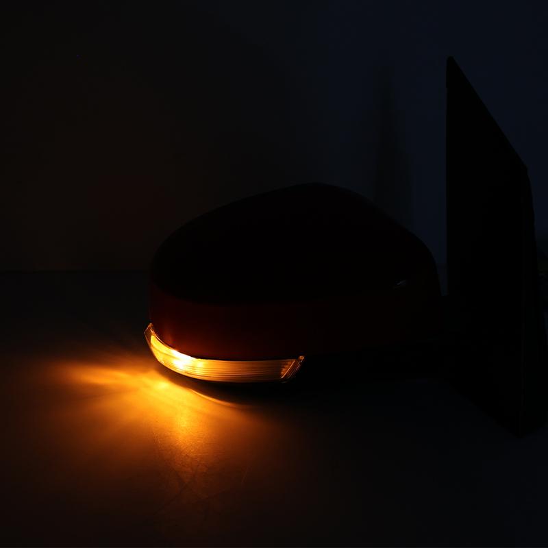 Rearview Mirrror Assembly For Ford Focus MK2 2008 2009-2012 Speed Red Manual Folding Turn Signal Side Mirrrors Car Accessories