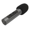 Handheld Microphone Portable Stylish Clear Sound Noise Reduction 500mAh Small Microphone for Singing Live Streaming