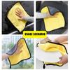 Professional Car Wiping Cloth Plush Coral Fleece Detailing Cleaning Cloth for Spotless Finish On Paintwork Glass