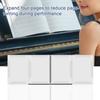 A4 Band Folder 4-Sided Spread Easy Operation 40 Sheets Piano Music Score Holder for Home