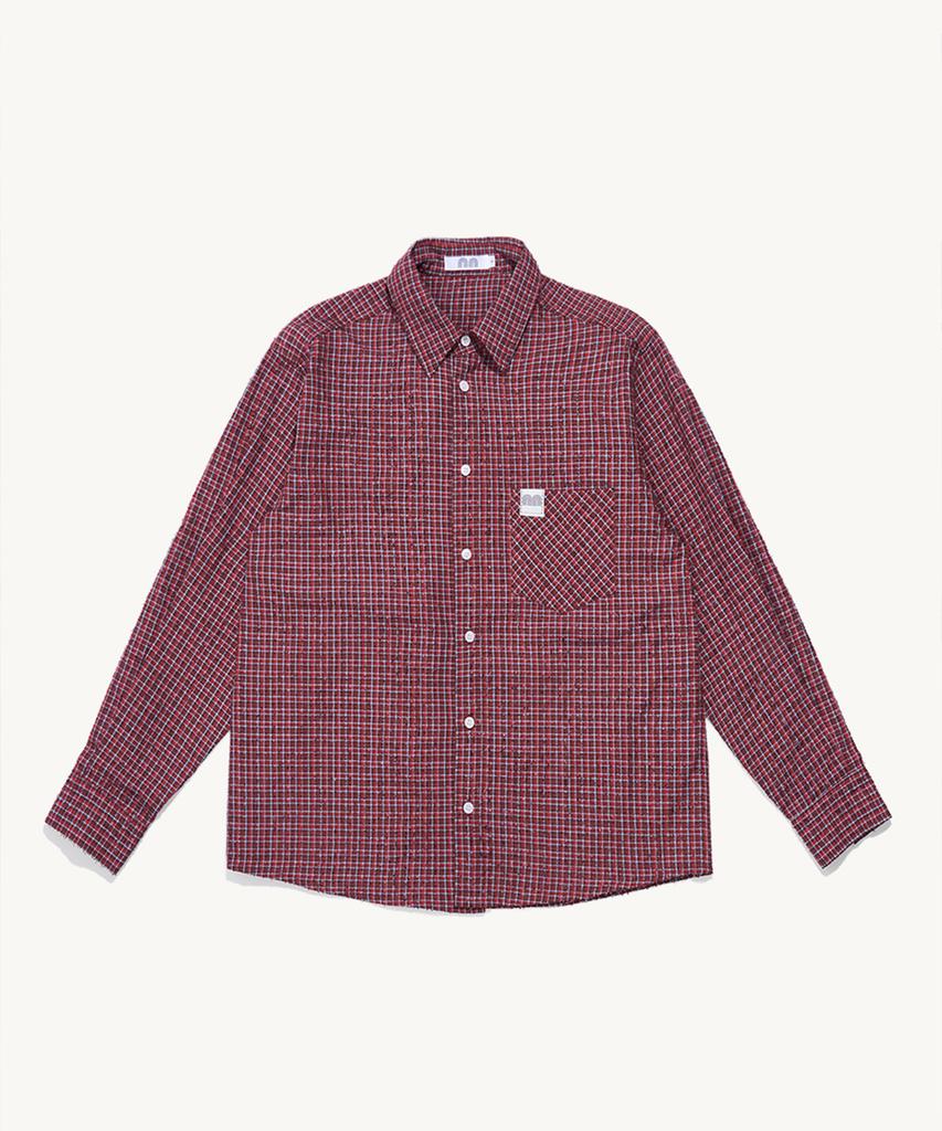 NOT NEW Nn Label Boucle Shirts Red