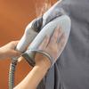 Portable Handheld Ironing Pad with Heat-Resistant Glove Garment Steamer Board for Clothes Protective Mat Home Ironing Supply
