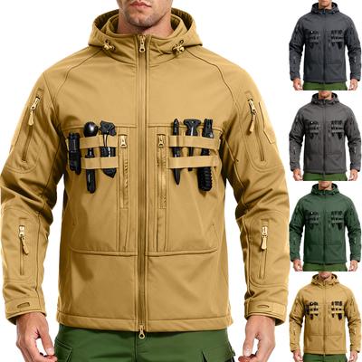 Herren Winter Einfarbig Jacken Herren Mode Trend Jacken Atmungsaktive Winddichte Jacken Outdoor Sportjacken