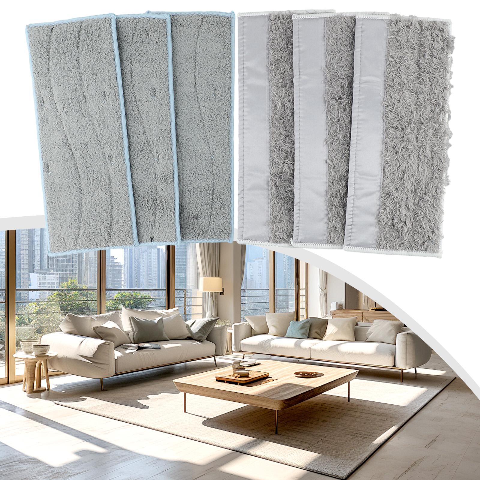 For Hardwood Dry Sweeping Pad Vacuum Cleaner Parts Easy To Replace Efficient Cleaning Hand-washed Wicking Fiber China Mainland