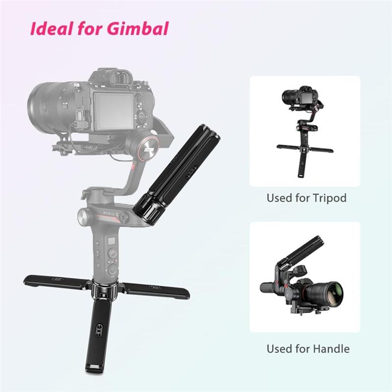 Duty Mini Tripod, Desktop Tabletop Stand Tripod For DJI Ronin S/SC/RS/RSC Series, Gimbal Handle Grip Stabilizer