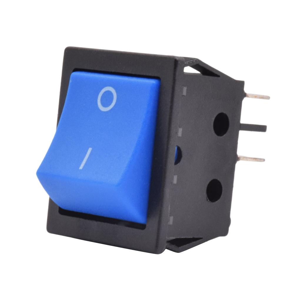 

Heavy Duty KCD4-201 Rocker Switch no light 30A 250VAC ON OFF DPDT Switch Double pole single throw Green Yellow Black Switch 20A 250VAC