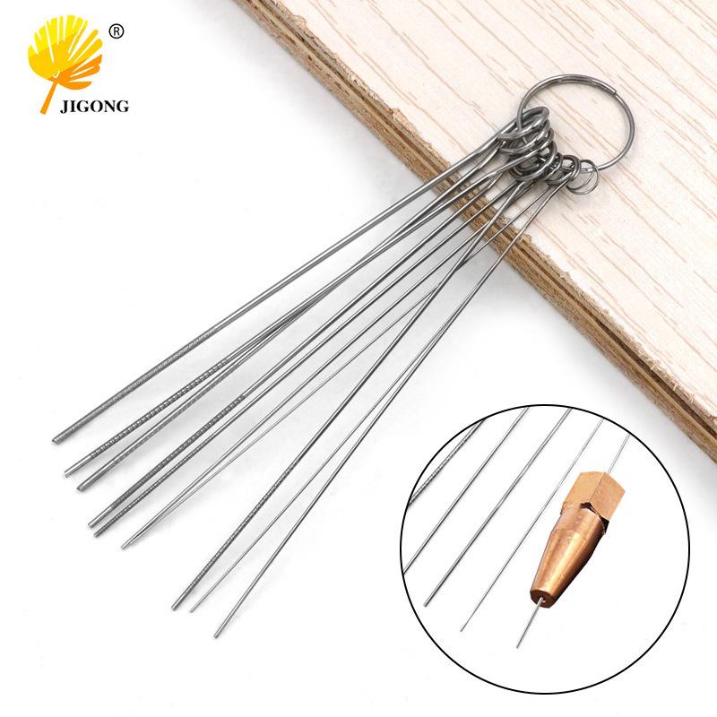 Stainless Steel Conductive Through-hole Needle High-Density Non-stick Soldering and Cutting Tip Welding Accessory