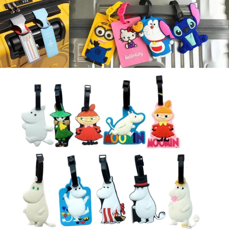 Pattern Luggage Snufkin Identification Plate Hanging Boarding Tool Pass