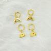 Delicate Cloud Rainbow Stud Earrings With Micro Pave Zirconia Sweet Minimalist Fashion Jewelry Women