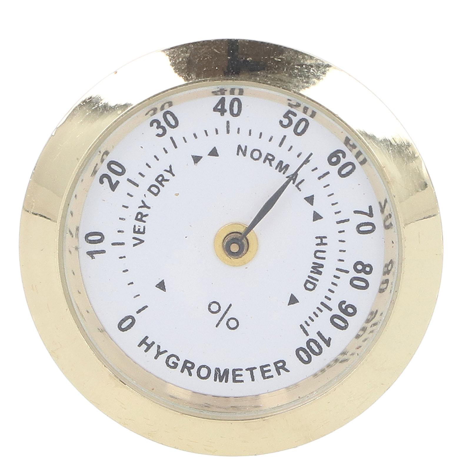 

Гигрометр для скрипичного футляра, мини-гитарный влагомер, круглый измеритель влажности для музыкальных инструментов