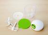 Super Deluxe Chopper with Washable Inner Storage and 5 900ml K&A Lid, Lid, Whisk, Blades,