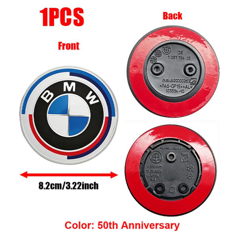 Car Emblem Front Grille Badge For BMW E46 E90 E60 F30 F10 E39 E36 M3 M5 M6 G20 G30 E93 M Hood Front Bonnet Grill Logo Rear Trunk bzbf85