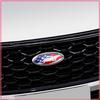 11,5X4,5cm BilLogotyp För Ford Ranger Escape Mondeo Fusion Fiesta Kuga Edge Focus Mustang Bakre Bagagelucka Emblemsdekal Tillbehör