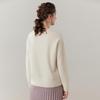 Fanzhen Women's Thickened Cashmere Blend Knit Sweater