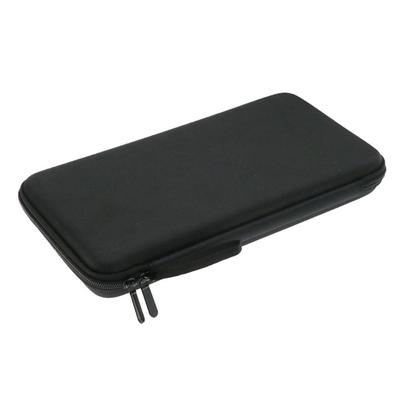 Hard Carrying Case Black Storage Bag Soft Gray Lining for K3 Mechanical Keyboards