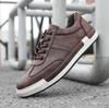 Men Leather Casual Shoes Men Sneakers 2024 Autumn Brand Mens Suede Shoes Comfortable Flat Male Footwear Zapatillas Hombre