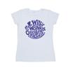 Willy Wonka & The Chocolate Factory Womens/Ladies Typed Logo Cotton T-Shirt