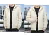 Winter Fashionable Hooded Cotton Jacket with Fleece, Thickened & Trendy, Available for Bidding