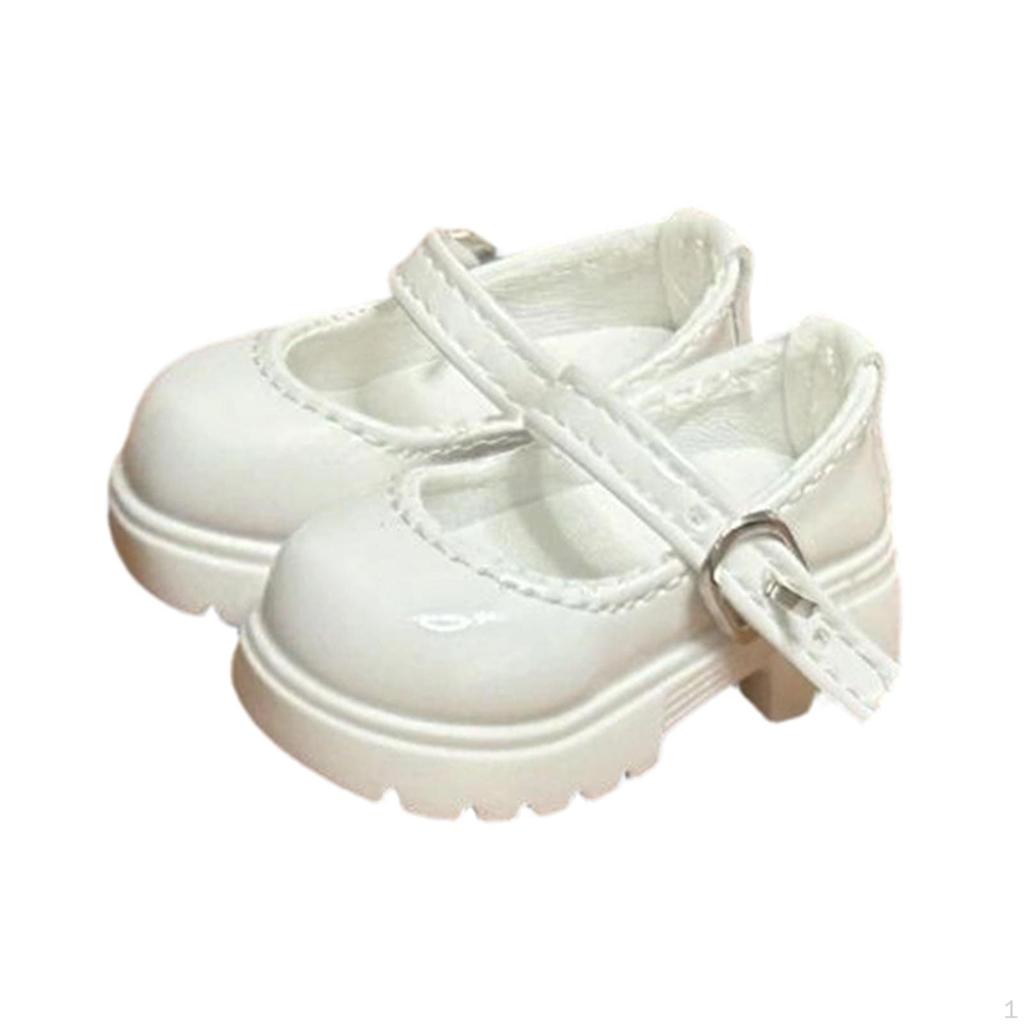 1/4 Female Doll Shoes Action Figure , Cute Mini Fashion Trendy Chunky Miniature Model, Women