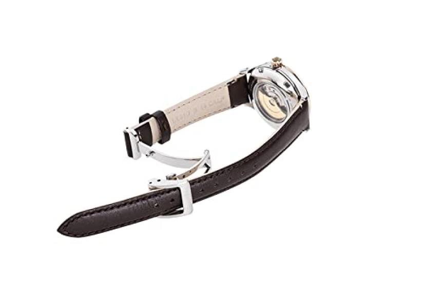 Orient Star RK-ND0010G Women's Automatic Watch, Classic Semi-Skeleton, Mechanical, Made in Japan, with 2-Year Manufacturer's Warranty, Open Heart,