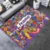 Customizable Name SuperZings Mat-Non Slip Backing,Suitable for Living Room, Bedroom,Bathroom-Soft,Durable,Perfect Gift