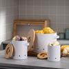 1/3 Pcs Garlic Potato Onion Keeper Fruit Pot/Storage Box Kitchen Storage Canisters Set Food Container Jars Buckets with Lid