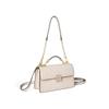 Bag Women's Bag Spring Autumn and Winter New Leather Women's Bag High-end Single Shoulder Messenger Bag Chain Fashionable Small Square Bag