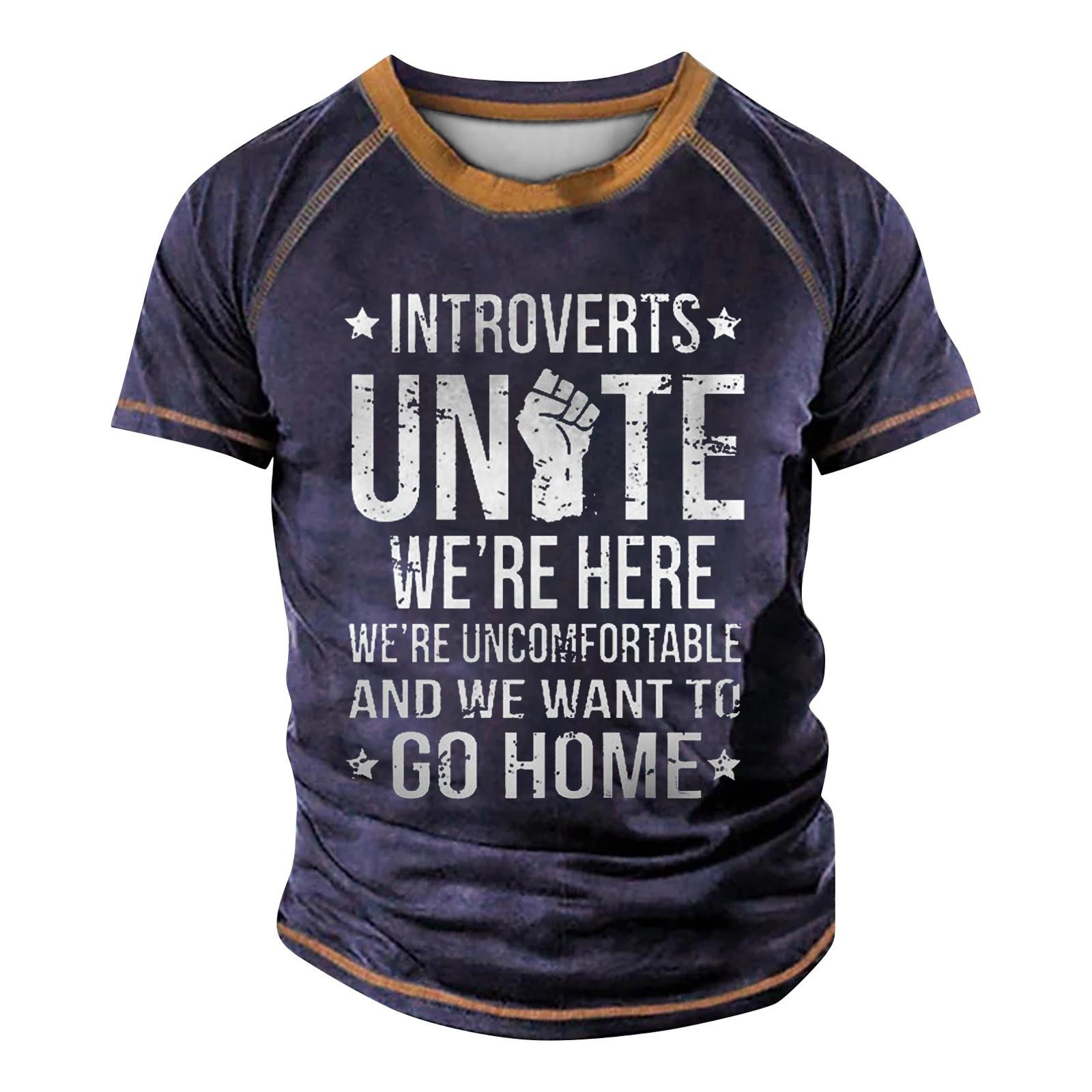 

Мужская футболка реглан в стиле ретро с коротким рукавом и круглым вырезом с буквенным принтом, топы XL фиолетовый