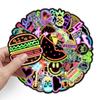 50 Neon Lights Graffiti Personality Ins Style Colorful Guka DIY Suitcase Mobile Stickers