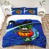 3Pcs Rat Fink Wave Bedding Set Soft Fabric Duvet Cover Pillowcases Home Christmas Xmas Halloween Gift 1 Duvet Cover 2 Pillowcase L1199