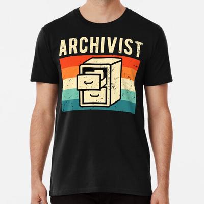 Archivar Archivwissenschaft Retro Vintage S bis 5XL Hergestellt in AU/USA T-Shirt
