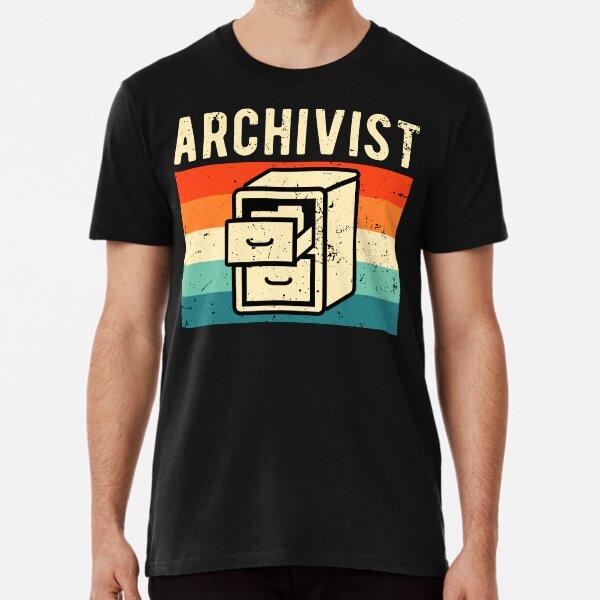 

Archivist Archival Science Retro Vintage S to 5XL Made in the AU/USA T-Shirt 3XL