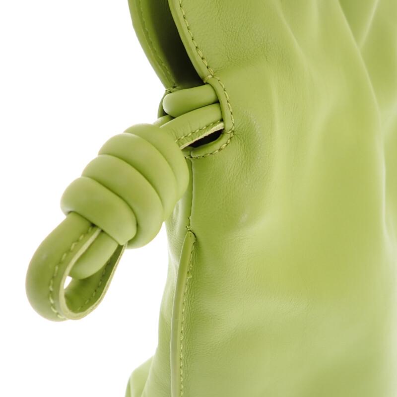 Loewe A411FC1XBF 2WAY Bag Lime Yellow Calfskin Women