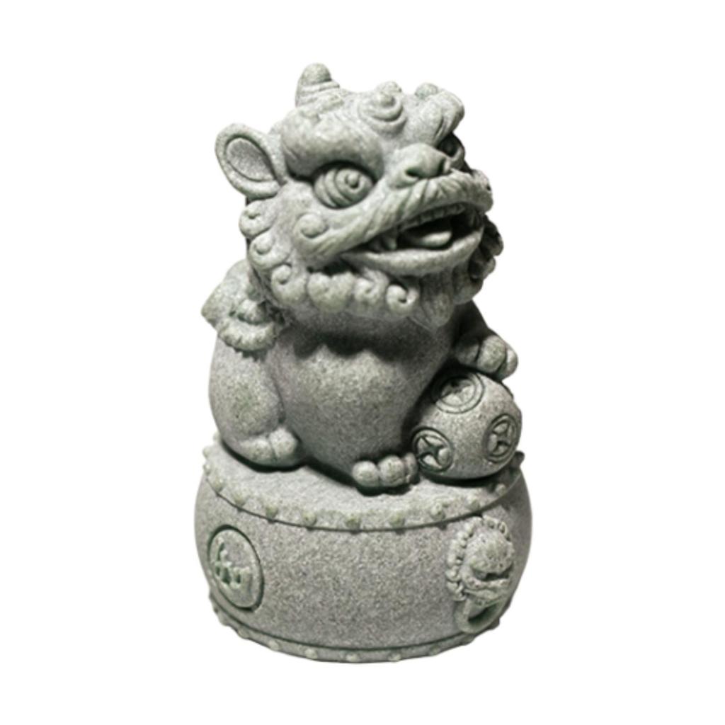 Statua Lwa Dekoracje Domowe Pamiątka Zabawa Herbatą Ozdoba Zwierzaka Herbacianego do Pokoju Herbacianego Pokoju do Jogi Półka Miłośnik Herbaty Przyjaciel Stolik Herbaciany Sypialnia