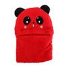 Winter Warm Fleece Hats Scarf Set for Kids Cute Cartoon Panda Hats Windproof Beanies for Girls Boys Christmas Gifts