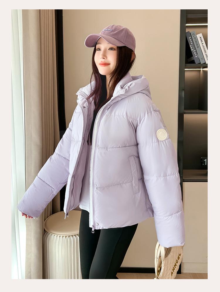 Women’s Short Hooded Windproof Thicken Warm Winter Jacket 4 Colors