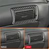 For Ford Mustang 2001-2004 Carbon Fiber Auto Central Control Air Outlet Left Right Vent Panel Trim Frame Decoration Sticker