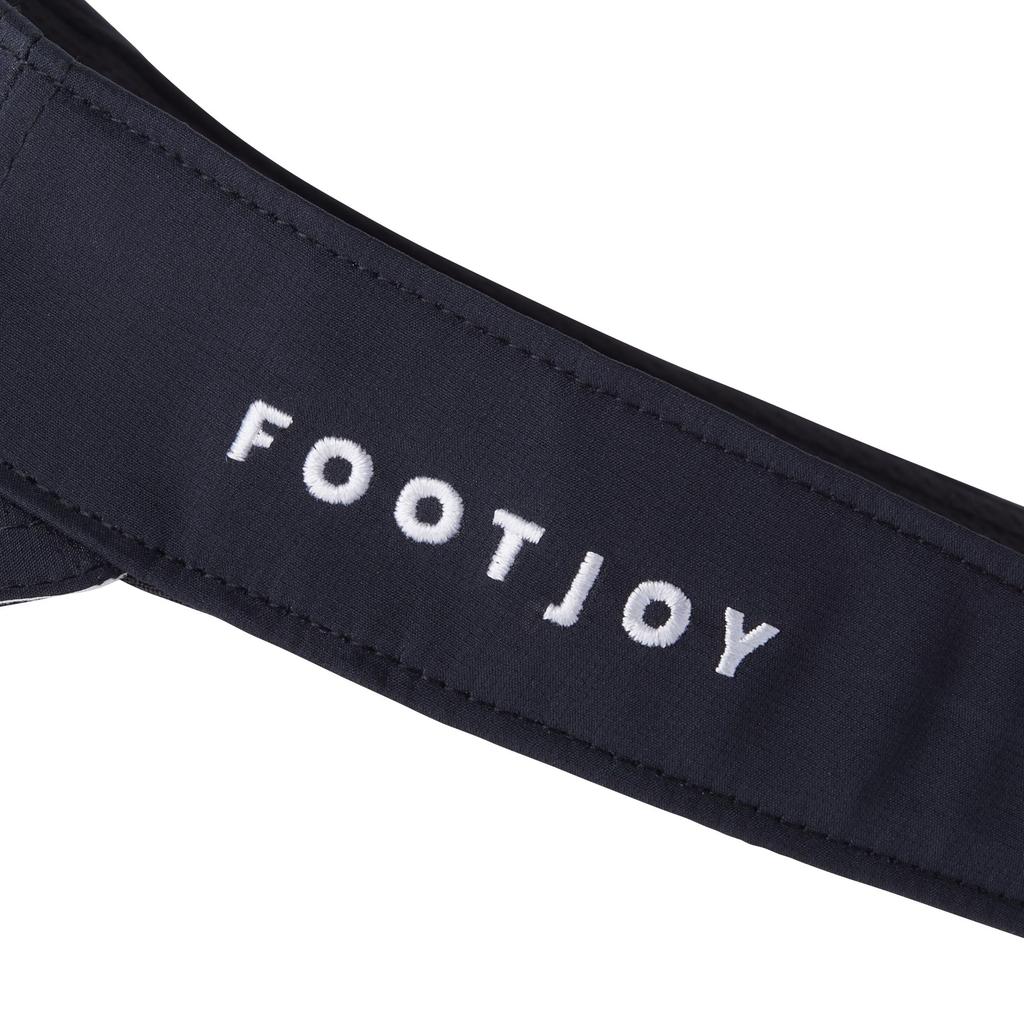 FootJoy Shoe Icon Basic Sun Visor, Black, Men's, Sizes 57cm-59cm, FH25VBSC, FH25VBSC-0