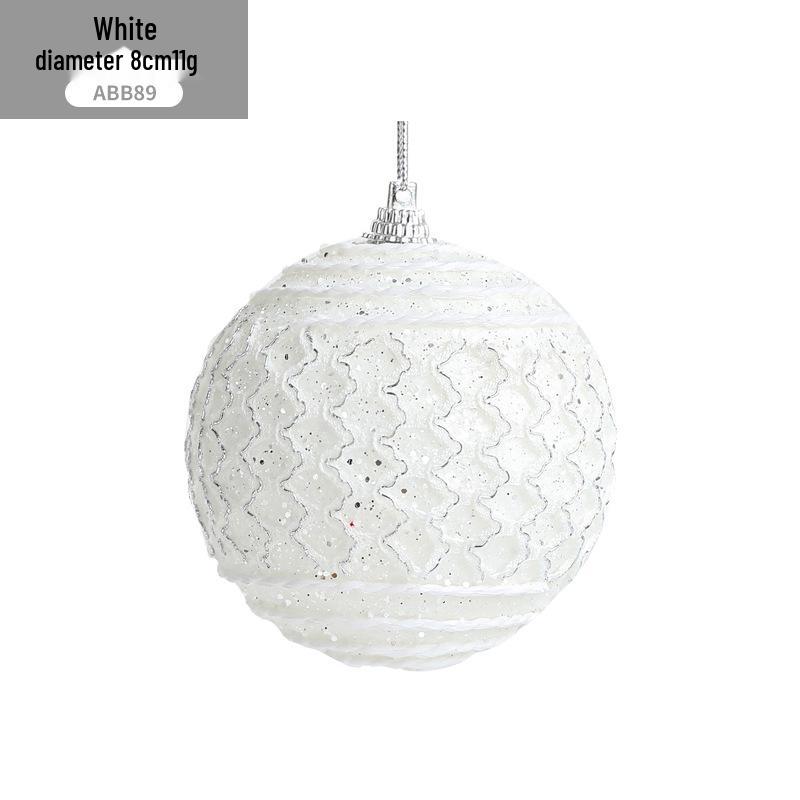 New Christmas Tree Ornaments: Decorative Balls & Pendants for Festive Atmosphere