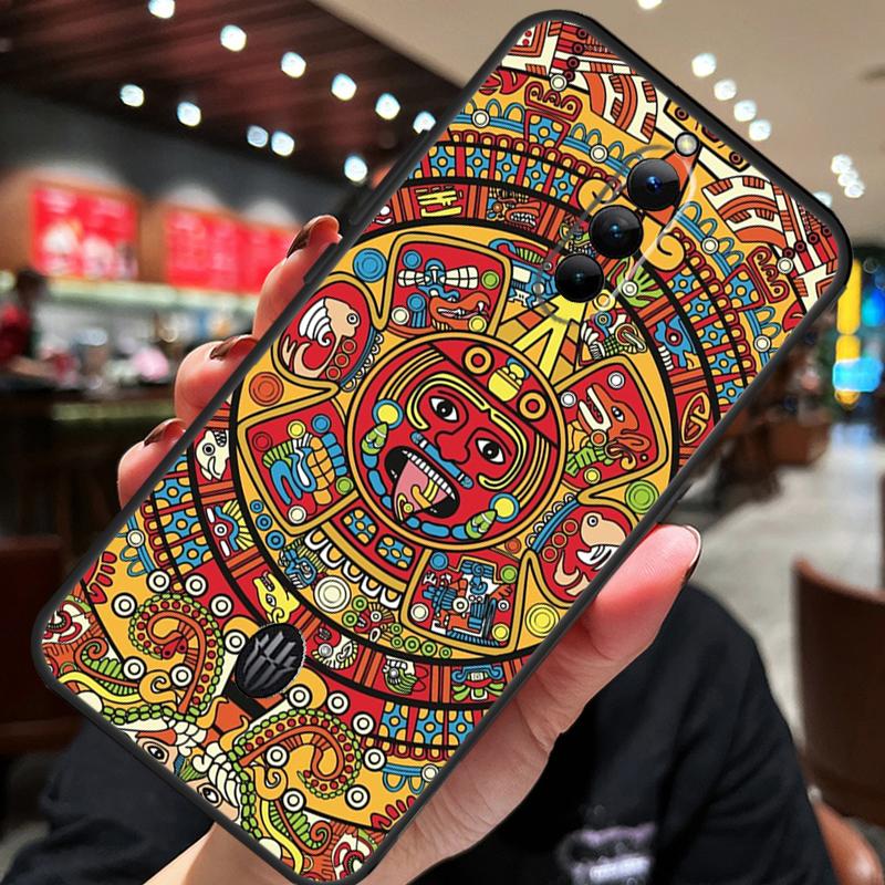 Mayan Calendar Case For ZTE Nubia Red Magic 10S 10 8 9 8S 9S 11 Pro Plus 10 Air 5G 6R 6 7 6S 7S Pro Cover