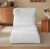 Boneless Sofa Combination Seat, Unique Shape, Suitable for Living Room and Bedroom, Can Be Converted from a Single Armchair to a Lounge Chair.