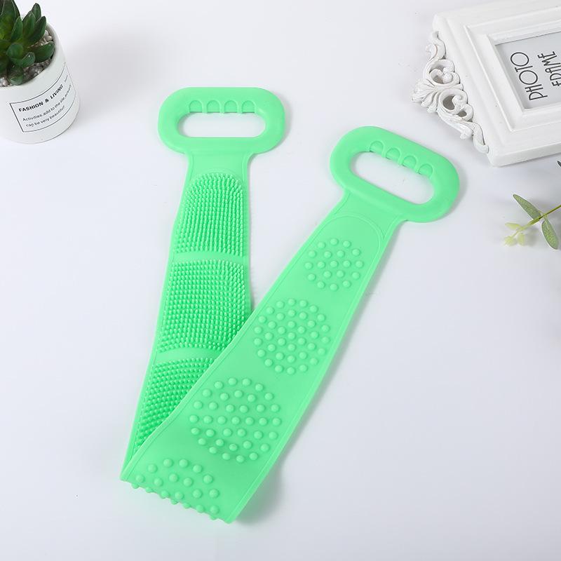 

Silicone Bath Towel & Scraper: Strong Back, Mud & Ash Remover 60 cm циан
