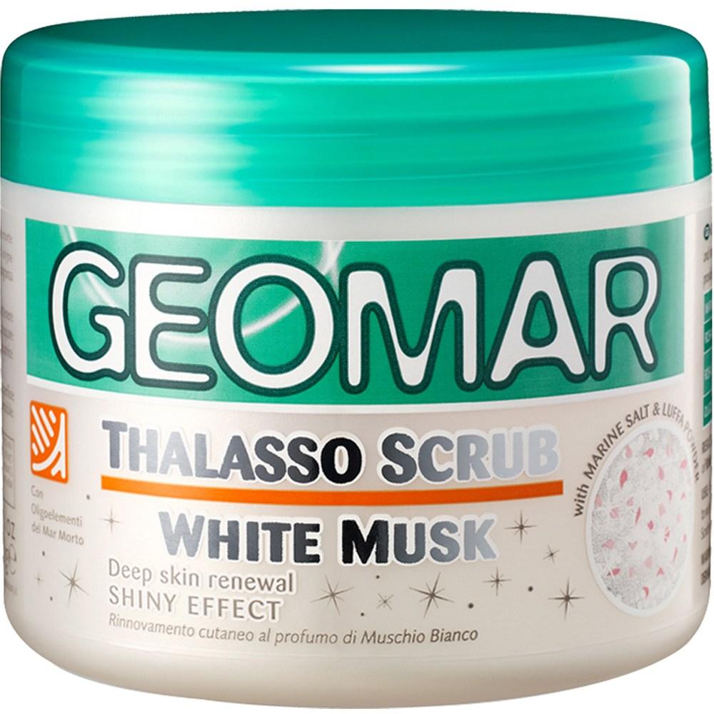 

Geoma White Musk Body Scrub, 600g, 1 piece