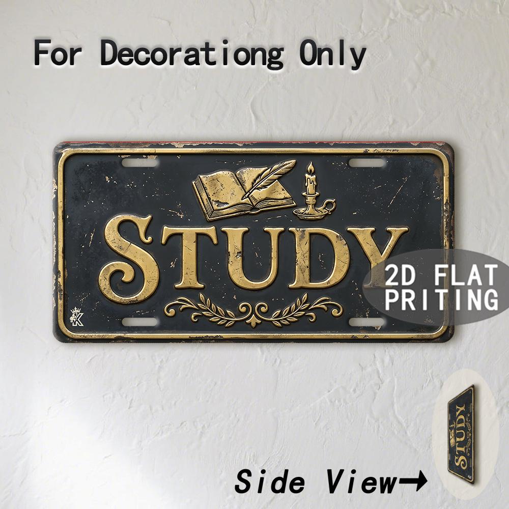 Tin Sign - Vintage Durable Metal Plaque Wall Decor, Home Office Bar Man Cave Study British American City Coordinate Birth Year