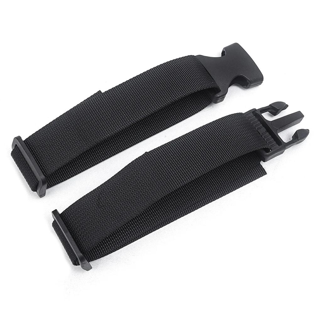 Backpack Chest Bag Strap Harness Adjustable Shoulder Strap for Bag Camping Tactical Bags Straps for Backpack Accessories чёрный
