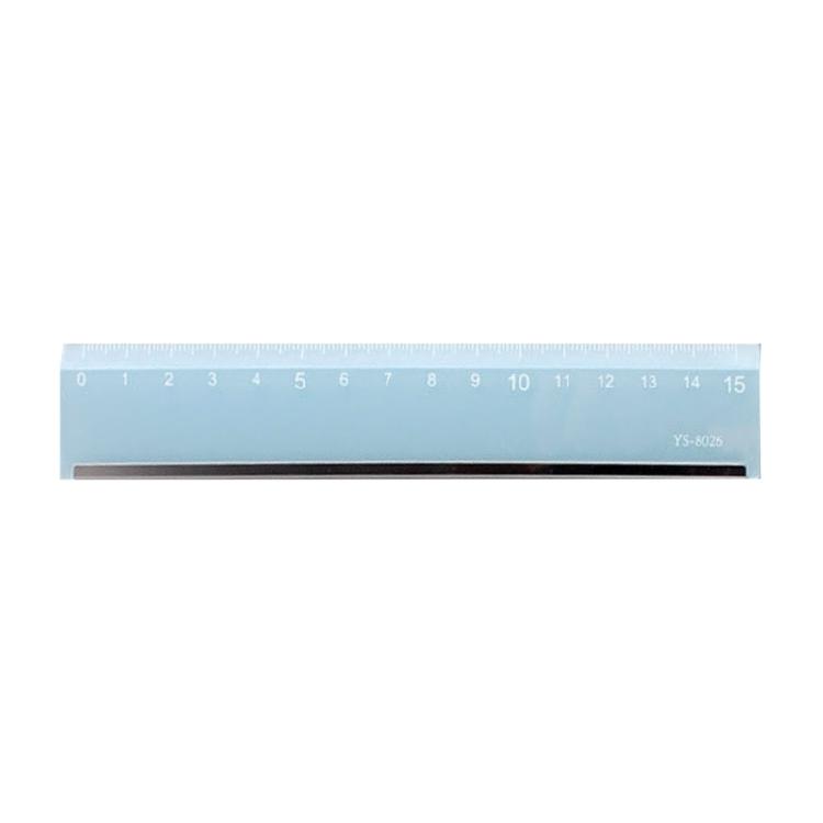 

Shatter Resistant Translucent Ruler With Double Scale Clear Number Perfect For Drawing Crafting 1