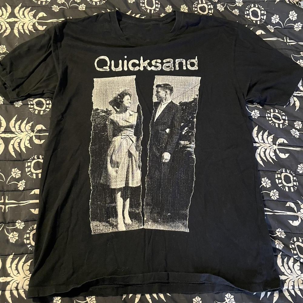 

Quicksand Black T-Shirt Cotton Full Size Unisex S-5XL Unisex T-Shirt XXXL