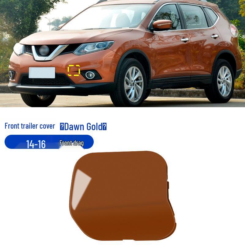 Nissan X-Trail Voorbumperbeschermer & Trekhaakafdekking