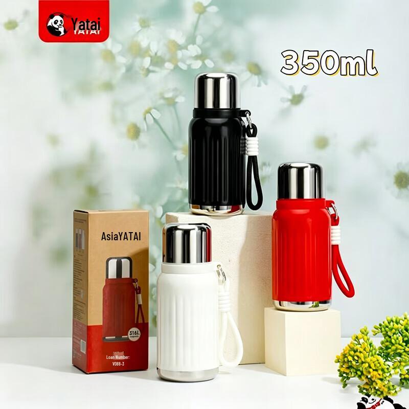 

YATAI Y-1008-3 Stylish 316 Stainless Steel Insulated Water Bottle 350ml
