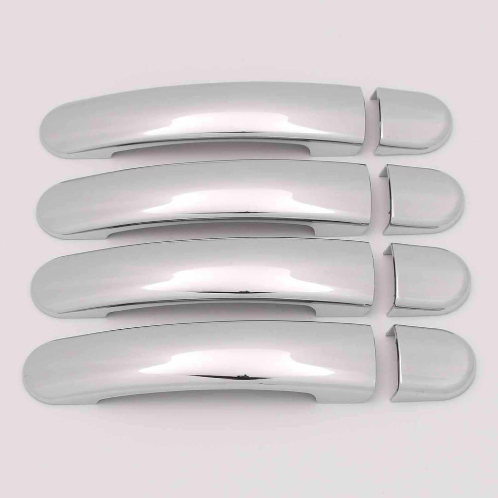 Carbon Fiber Pattern Exterior Door Handle Stickers for Seat Leon MK2 1P FR Cupra